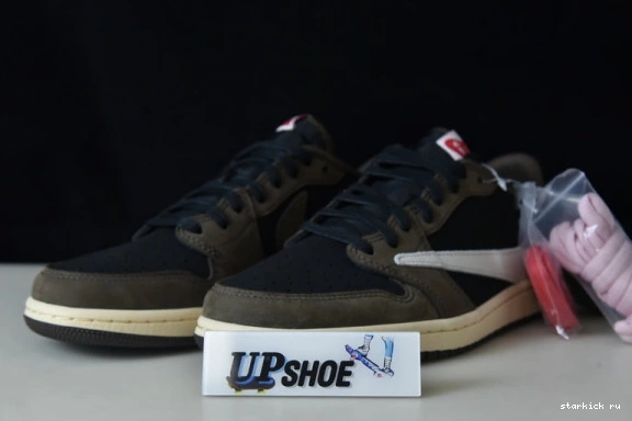 SP Scott Jordan Mocha 1 Retro Low CQ4277-001 OG Travis 0805